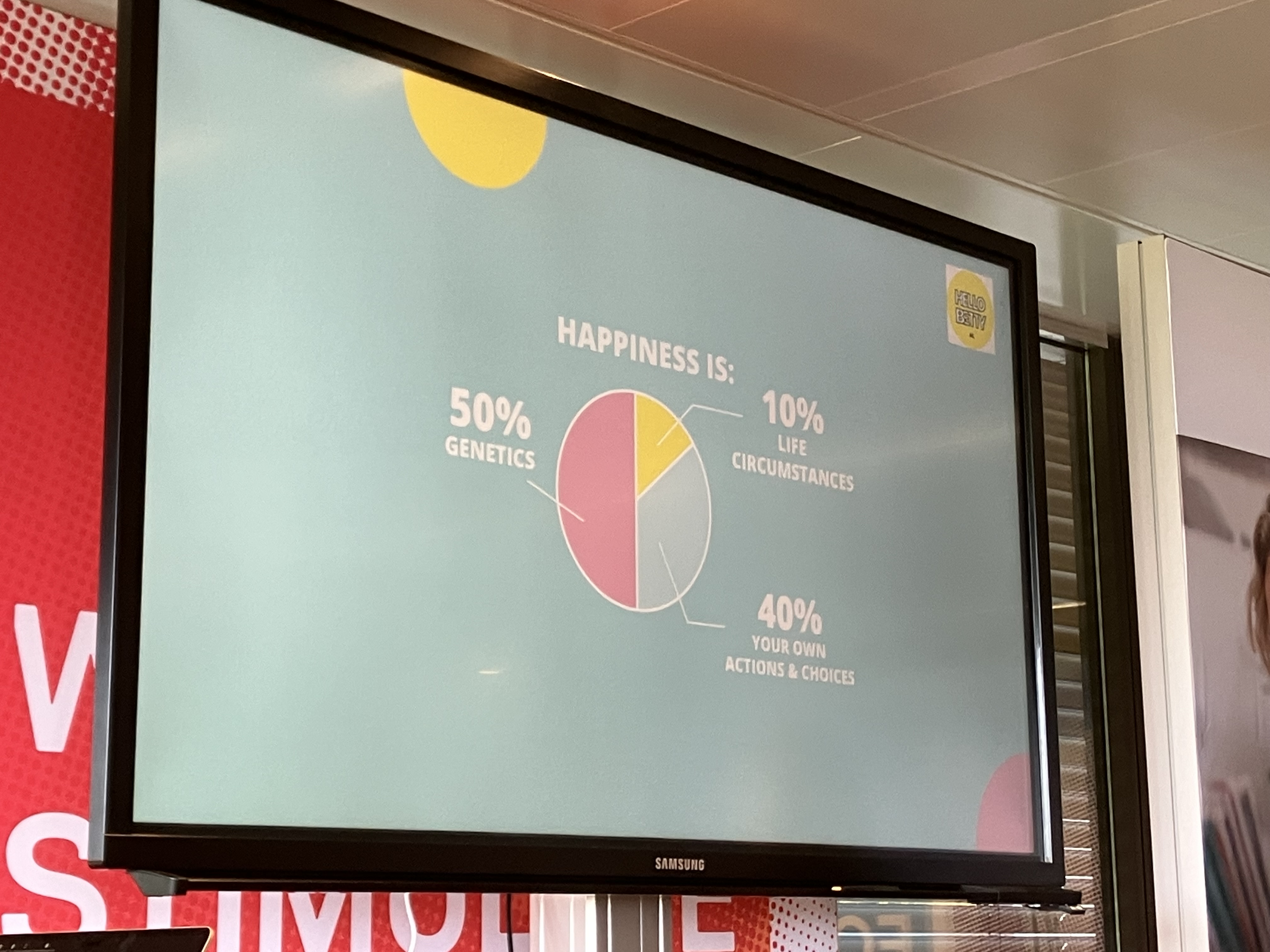 Presentatie over werkgeluk voor medewerkers door gelukspsycholoog Josje Smeets 