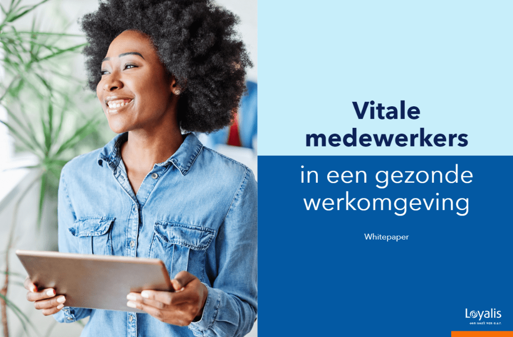 Voorbeeld van de whitepaper vitale medewerkers in een gezonde werkomgeving